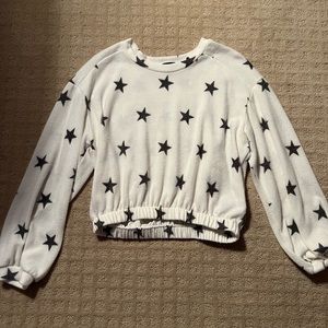 CROPPED STAR SWEATER (S)